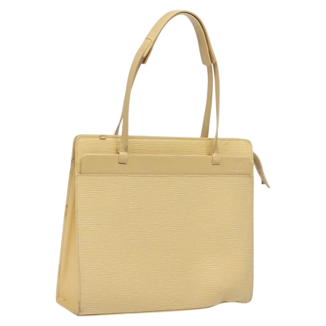 LOUIS VUITTON Epi Croisette PM Tote Bag Vanilla M5249A Auth (1 of 18)