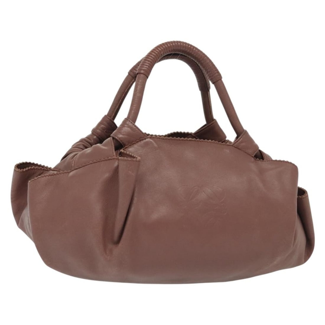 LOEWE Nappa Aire Pink Gold Leather Hand Bag Auth: LOEWE Nappa Aire Pink Gold Leather Hand Bag Auth This LOEWE Nappa Aire Hand Bag combines elegant design with practicality, featuring a striking pink and gold color scheme. Crafted from high-quality le