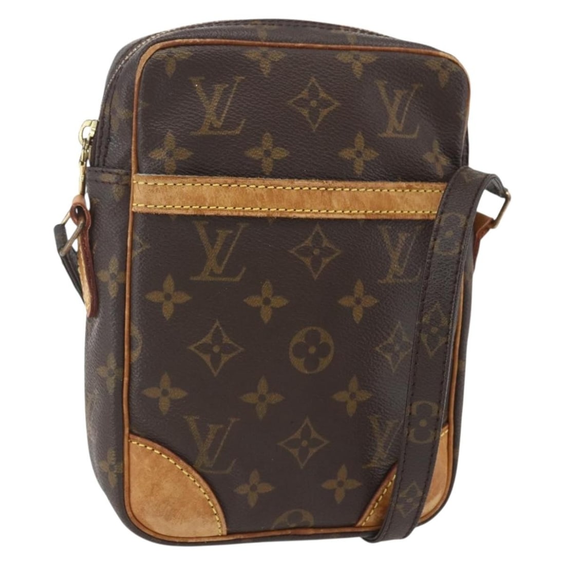Louis Vuitton Danube Monogram Canvas Shoulder Bag M45266 France (1 of 18)