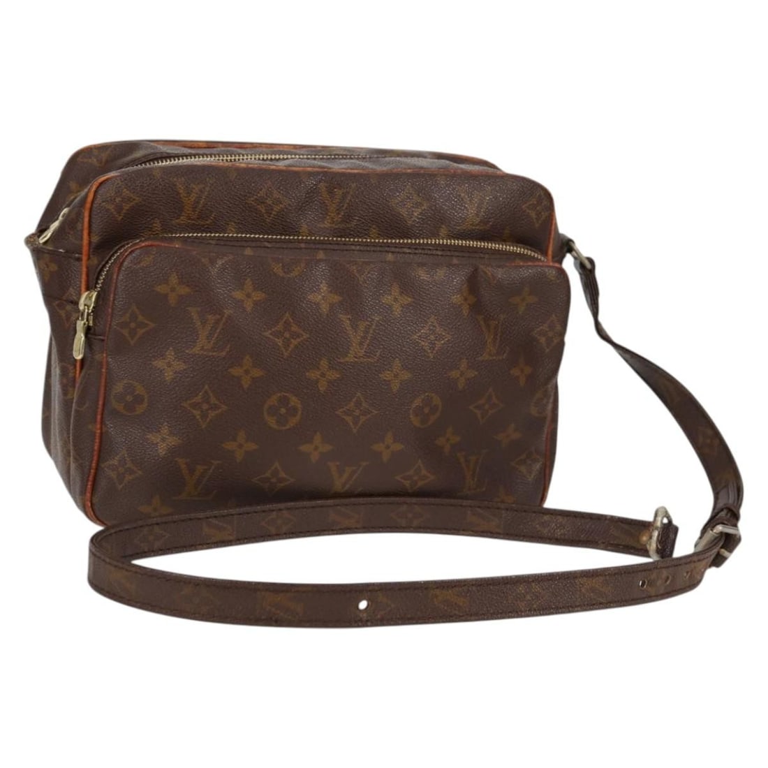LOUIS VUITTON Monogram Migra Tour Shoulder Bag No.201 Made in France: LOUIS VUITTON Monogram Migra Tour Shoulder Bag No.201 Made in France Elevate your style with this authentic LOUIS VUITTON Monogram Migra Tour Shoulder Bag, a quintessential accessory crafted in France