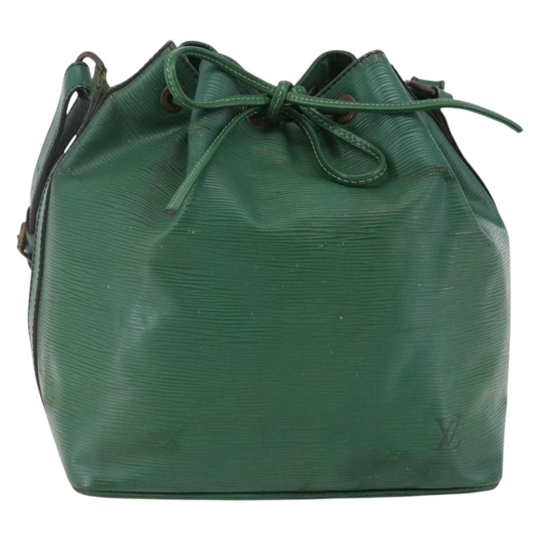 LOUIS VUITTON Epi Petit Noe Green Shoulder Bag M44104 Auth (1 of 18)