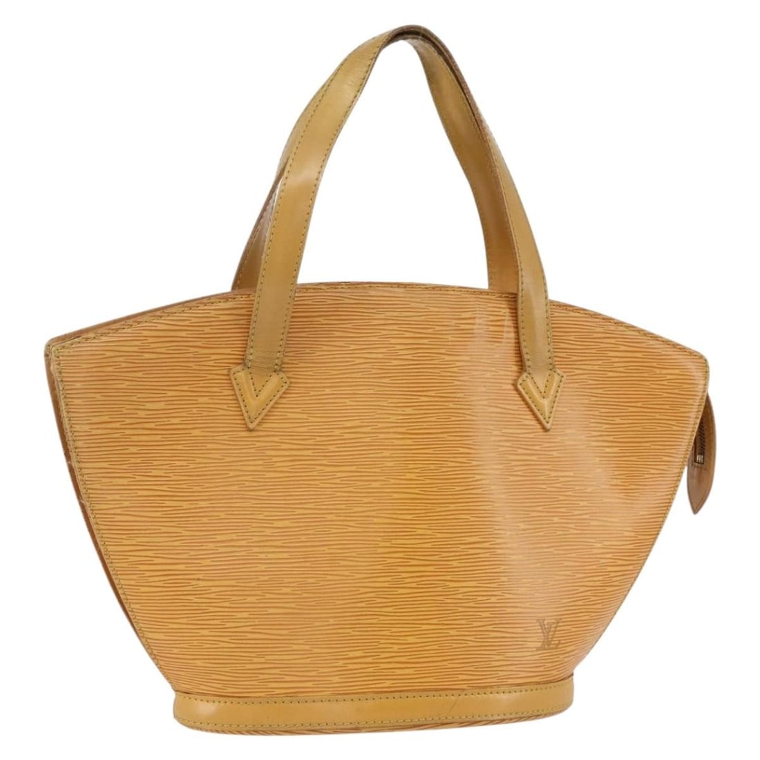 LOUIS VUITTON Epi Leather Saint Jacques Hand Bag Yellow M52279 Auth: LOUIS VUITTON Epi Leather Saint Jacques Hand Bag Yellow M52279 Auth Introducing the LOUIS VUITTON Epi Saint Jacques Hand Bag, a stylish accessory crafted from premium Epi leather in a vibrant yellow h