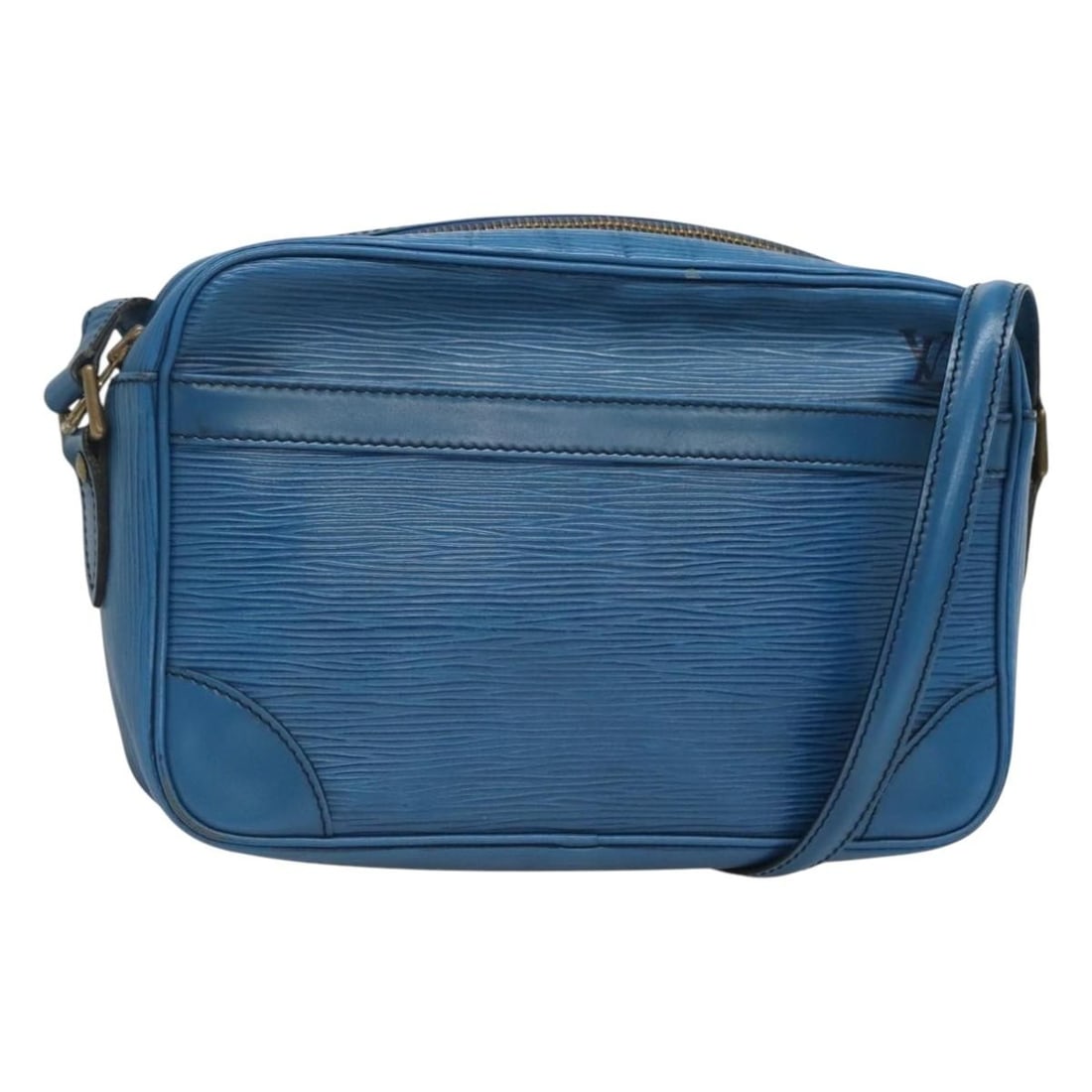 LOUIS VUITTON Epi Trocadero 23 Blue Shoulder Bag M52305 Auth France (1 of 18)