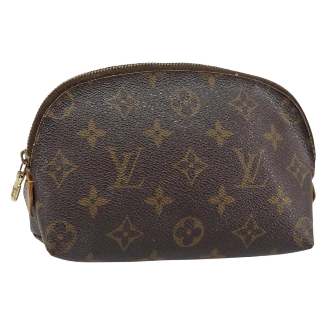 LOUIS VUITTON Monogram Pochette Cosmetic PM Pouch M43998 Auth (1 of 18)