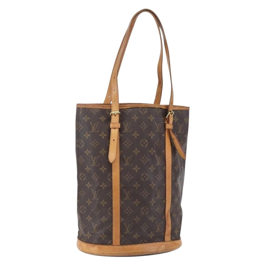 LOUIS VUITTON Monogram Bucket GM Shoulder Bag M42236 Authenticated (1 of 18)