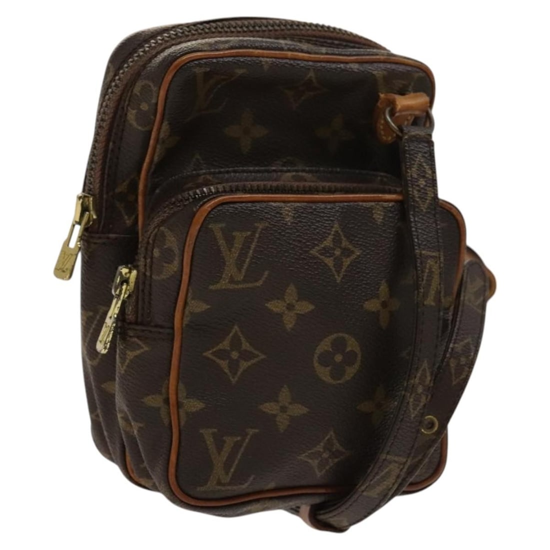 LOUIS VUITTON Monogram Mini Amazon Shoulder Bag M45238 Authentic France: LOUIS VUITTON Monogram Mini Amazon Shoulder Bag M45238 Authentic France This authentic Louis Vuitton Monogram Mini Amazon Shoulder Bag is a stylish accessory crafted from durable monogram canvas. Desi
