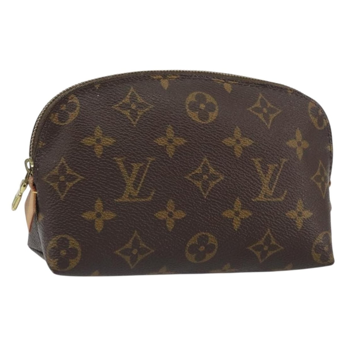 Louis Vuitton Monogram Canvas Pochette Cosmetic PM Pouch M43998 Spain: Louis Vuitton Monogram Canvas Pochette Cosmetic PM Pouch M43998 Spain This Louis Vuitton Monogram Pochette Cosmetic PM Pouch is crafted from signature Monogram canvas in a classic brown color. Made in