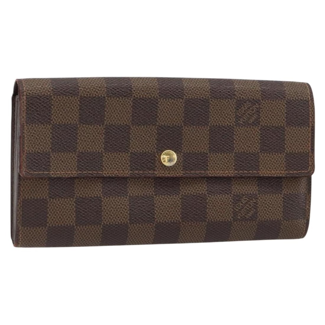 Louis Vuitton Sarah Long Wallet Damier Ebene Canvas N60491 France (1 of 18)