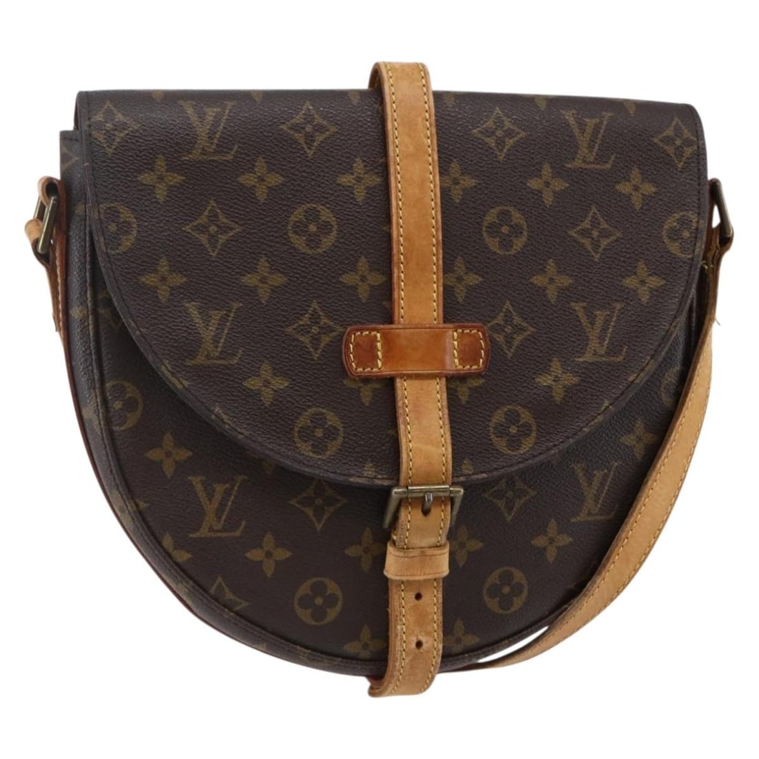 LOUIS VUITTON Monogram Chantilly GM Shoulder Bag M51232 Auth France (1 of 18)