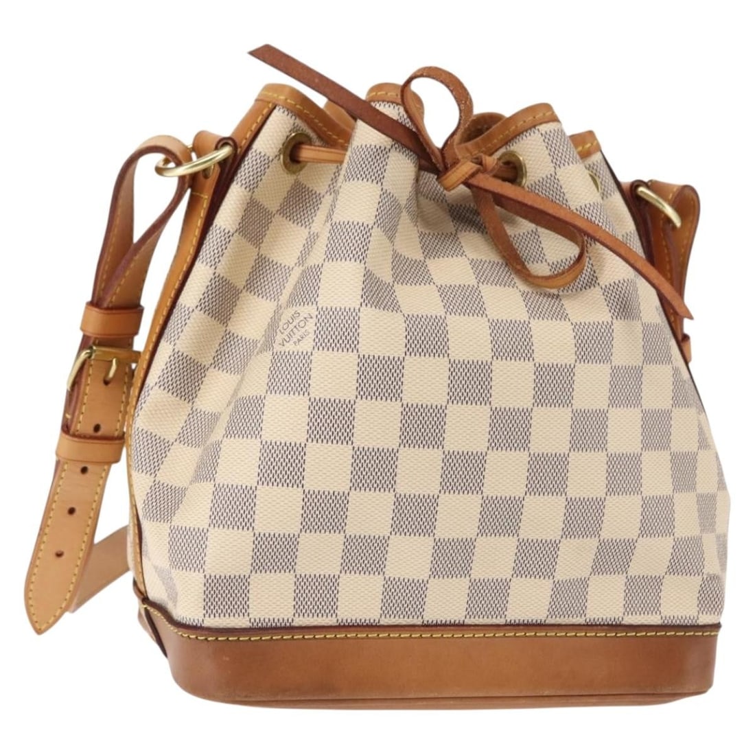 LOUIS VUITTON Damier Azur Noe BB Shoulder Bag N41220 France (1 of 18)