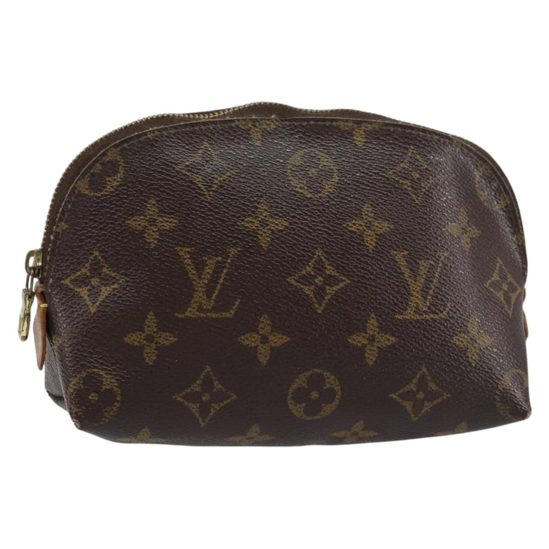 LOUIS VUITTON Monogram Pochette Cosmetic PM Pouch M43998 Auth (1 of 18)