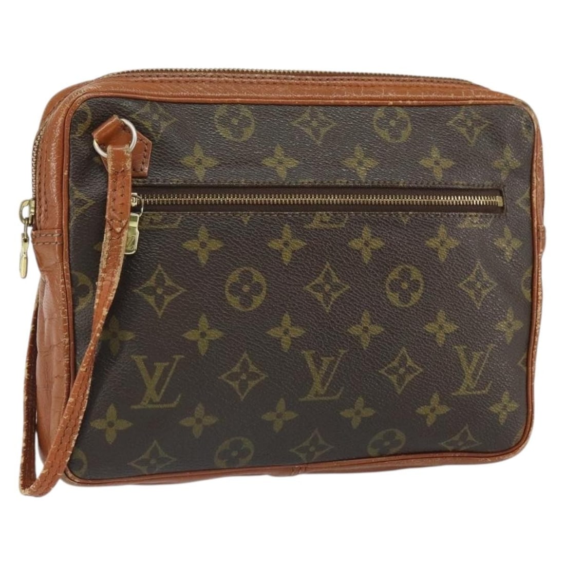 Louis Vuitton Monogram Canvas Pochette Sports Clutch Bag N0.183 France: Louis Vuitton Monogram Canvas Pochette Sports Clutch Bag N0.183 France This is a Louis Vuitton Monogram Pochette Sports clutch bag crafted from signature monogram canvas. Made in France, this clutch f