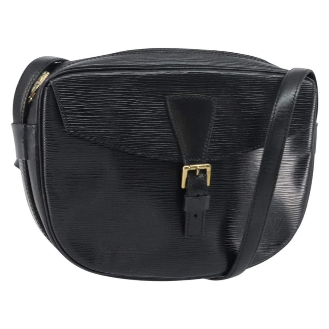 LOUIS VUITTON Epi Jeune Fille MM Shoulder Bag Black M52152 Auth (1 of 18)