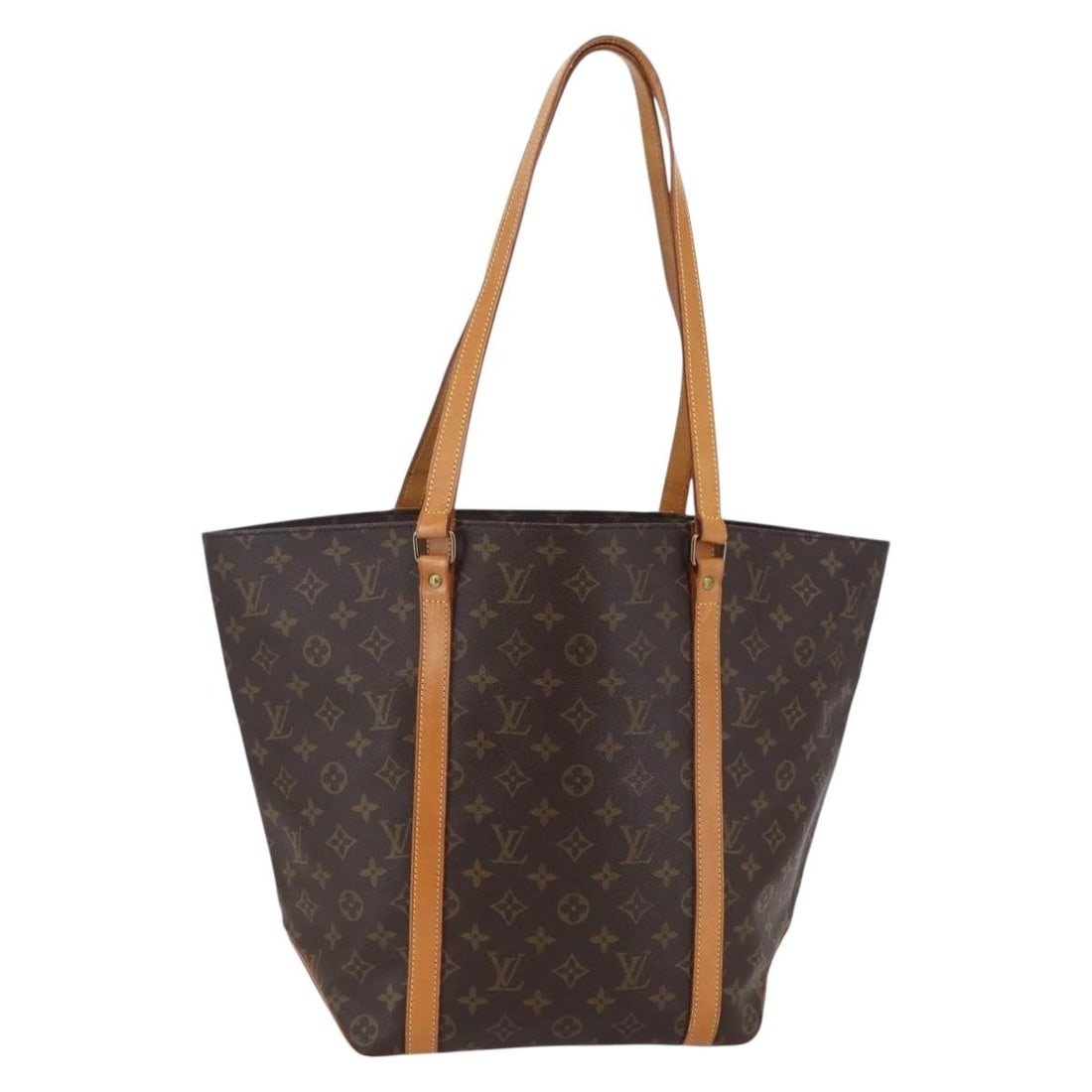 LOUIS VUITTON Monogram Tote Bag M51108 Vintage Authentic: LOUIS VUITTON Monogram Tote Bag M51108 Vintage Authentic Explore the elegance of the LOUIS VUITTON Monogram Sac Shopping Tote Bag, a timeless accessory crafted in France. This tote bag features a clas