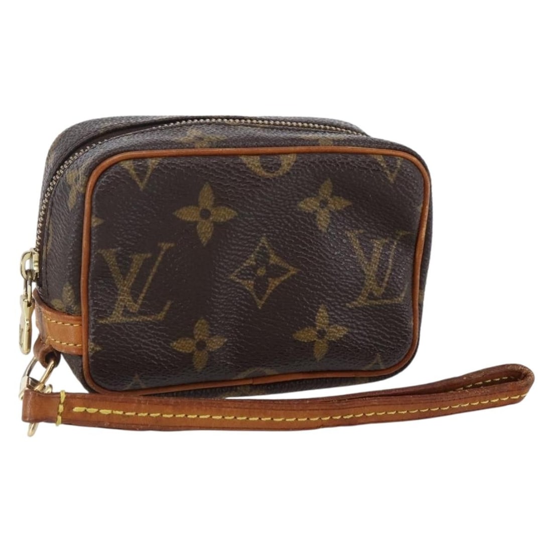 LOUIS VUITTON Monogram Trousse Wapity Pouch M58030 Auth (1 of 18)