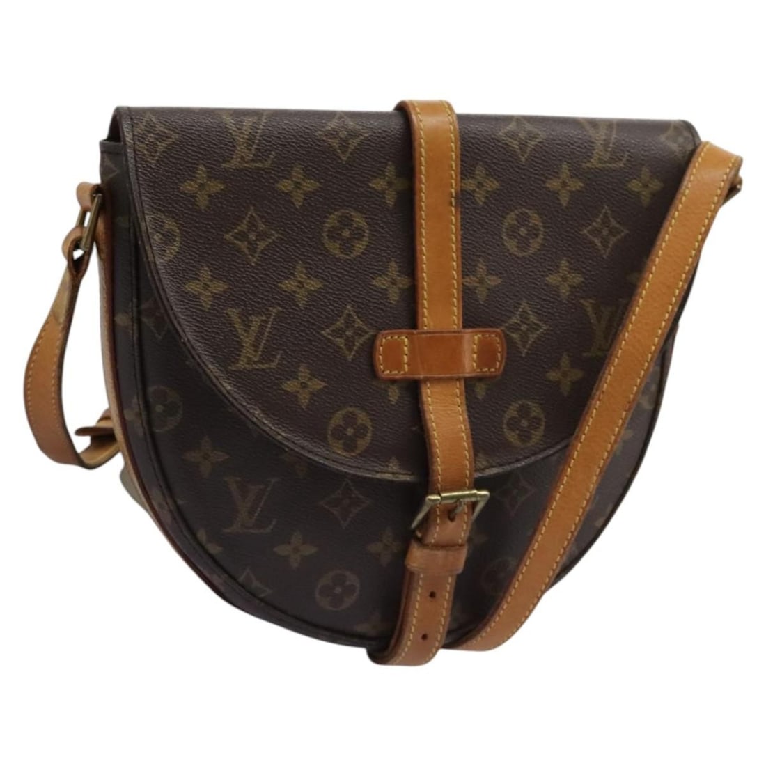 LOUIS VUITTON Monogram Chantilly GM Shoulder Bag M51232 Made in France: LOUIS VUITTON Monogram Chantilly GM Shoulder Bag M51232 Made in France This LOUIS VUITTON Monogram Chantilly GM Shoulder Bag (M51232) is a stylish accessory crafted from durable Monogram Canvas, showc