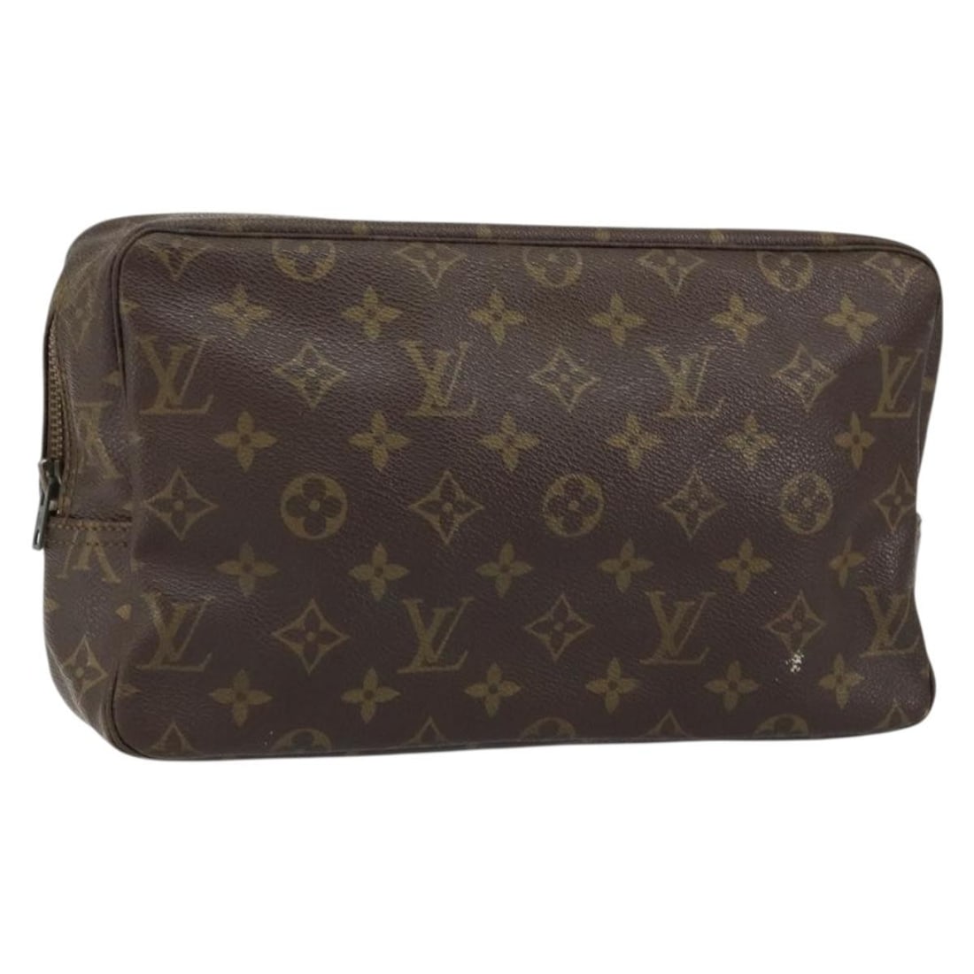 LOUIS VUITTON Monogram Trousse Toilette 28 Clutch Bag M47522: LOUIS VUITTON Monogram Trousse Toilette 28 Clutch Bag M47522 The LOUIS VUITTON Monogram Trousse Toilette 28 Clutch Bag is a stylish accessory crafted from iconic Monogram Canvas, embodying the luxury