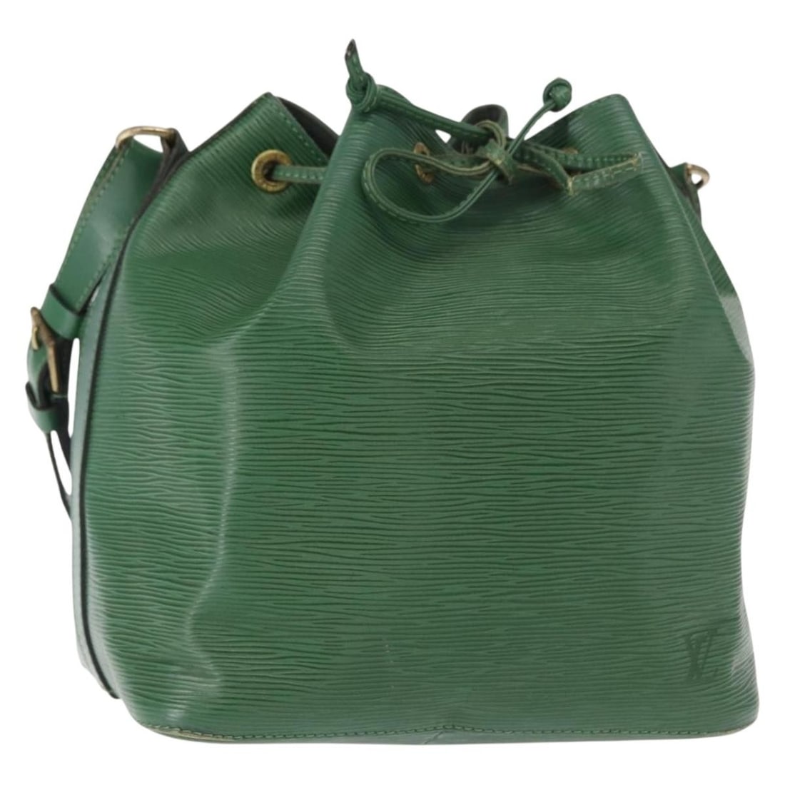 Louis Vuitton Petit Noe Epi Leather Green Shoulder Bag M44104 France (1 of 18)