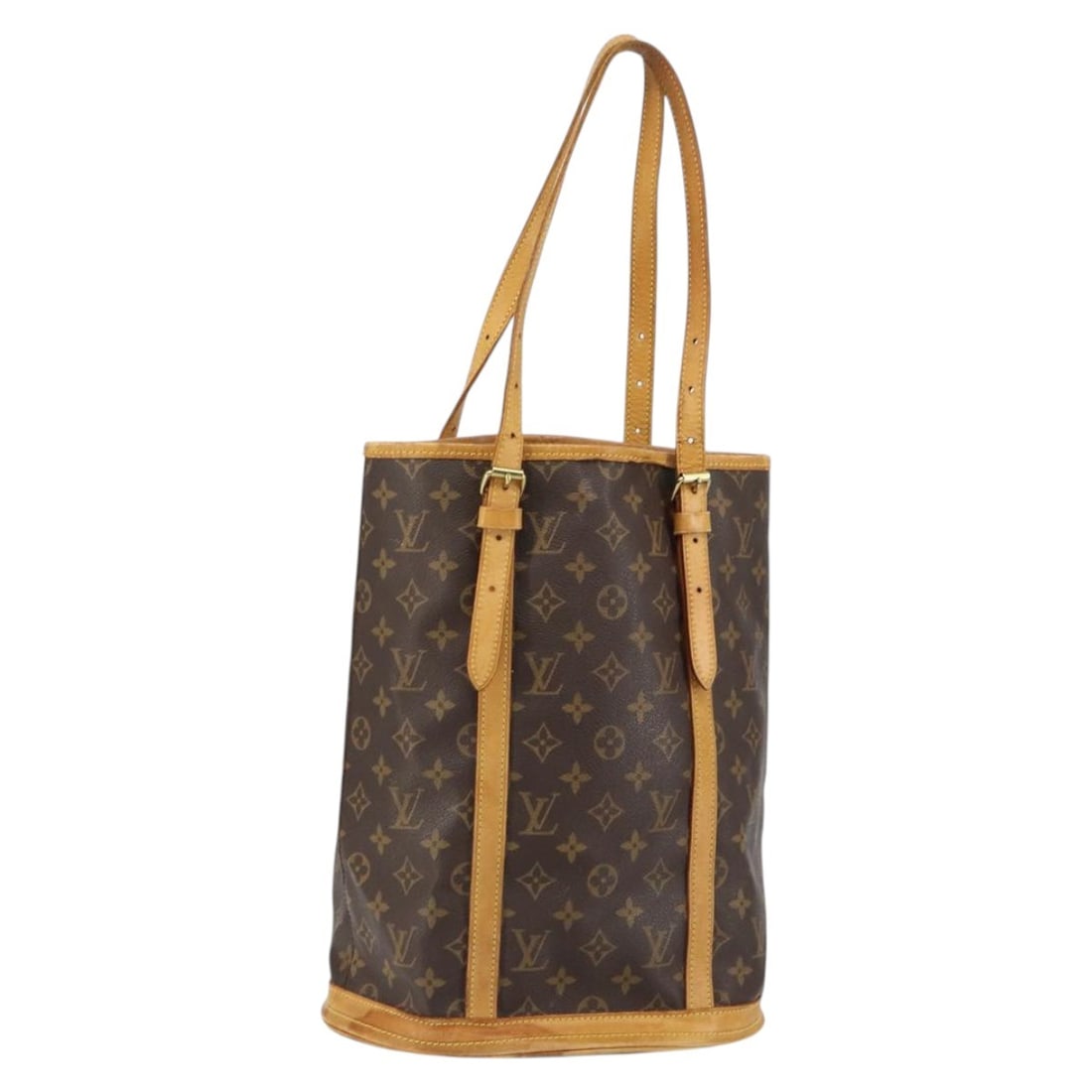 LOUIS VUITTON Monogram Bucket GM Shoulder Bag M42236 Auth France (1 of 18)