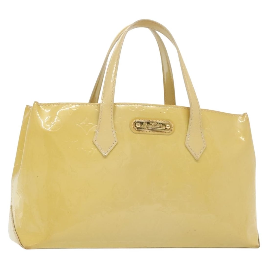 LOUIS VUITTON Monogram Vernis Wilshire PM Hand Bag Broncorail M91452 Authentic: LOUIS VUITTON Monogram Vernis Wilshire PM Hand Bag Broncorail M91452 Authentic The LOUIS VUITTON Monogram Vernis Wilshire PM Hand Bag in Broncorail is a stylish and elegant piece crafted from high-qua