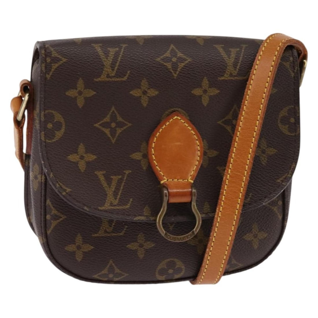 LOUIS VUITTON Monogram Saint Cloud PM Shoulder Bag M51244 USA Auth: LOUIS VUITTON Monogram Saint Cloud PM Shoulder Bag M51244 USA Auth This authentic LOUIS VUITTON Monogram Saint Cloud PM Shoulder Bag (M51244) is a classic piece crafted from durable monogram canvas. T