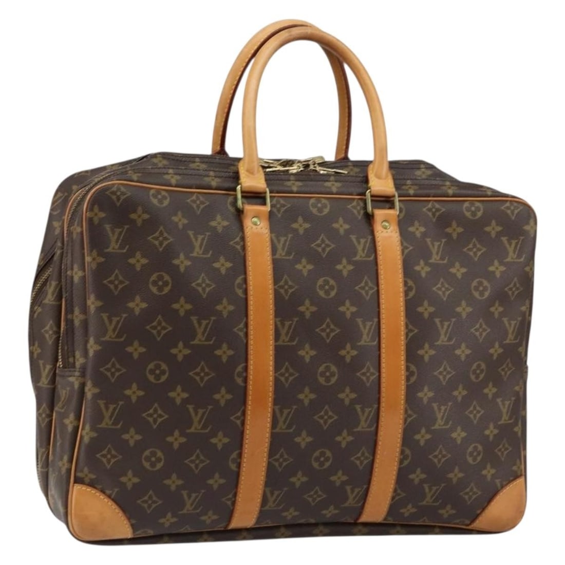 LOUIS VUITTON Monogram Sac 48 Heures Boston Bag M41383 Auth France: LOUIS VUITTON Monogram Sac 48 Heures Boston Bag M41383 Auth France This authentic LOUIS VUITTON Monogram Sac 48 Heures Boston Bag is crafted from durable Monogram Canvas, showcasing the iconic LV desi