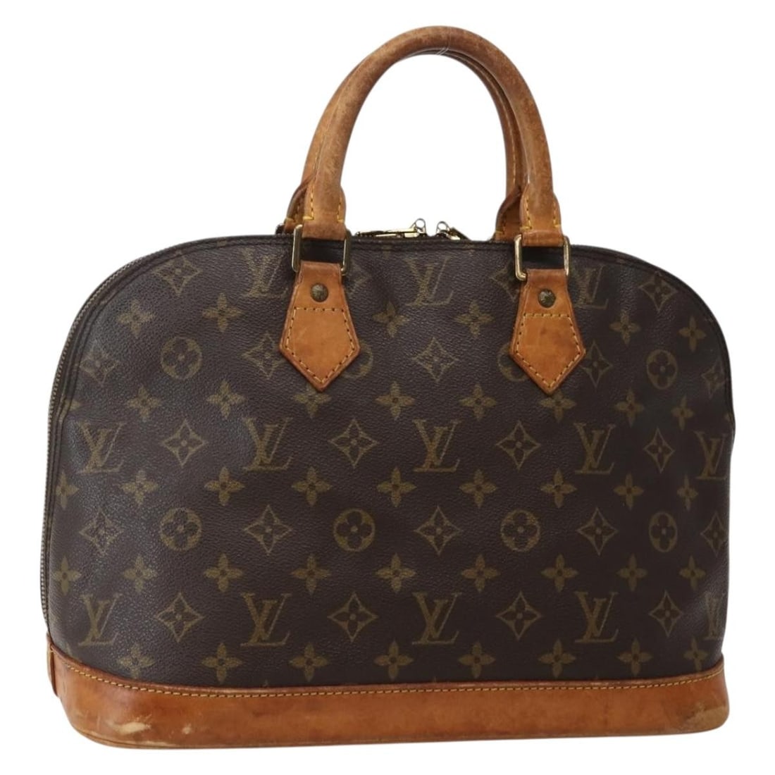 LOUIS VUITTON Monogram Alma Hand Bag M51130 France Auth (1 of 18)