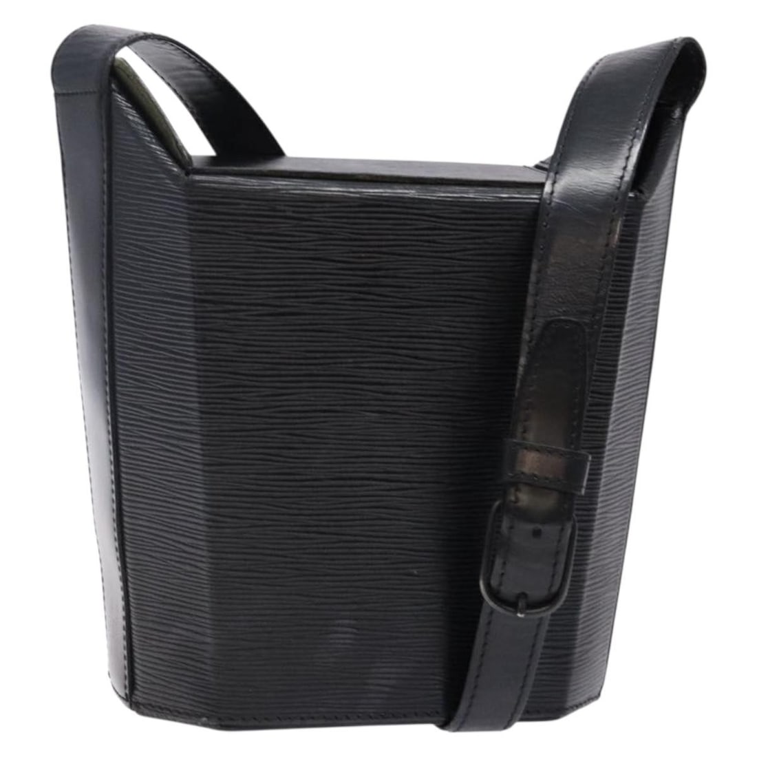 Louis Vuitton Epi Sac Seau Shoulder Bag Black M80161 France Auth (1 of 18)