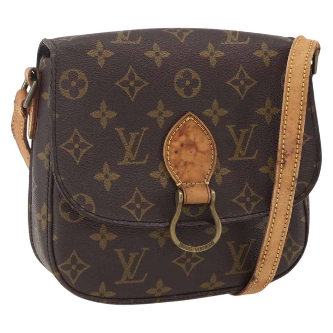 Louis Vuitton Saint Cloud MM Monogram Canvas Shoulder Bag M51243: Louis Vuitton Saint Cloud MM Monogram Canvas Shoulder Bag M51243 This Louis Vuitton Monogram Saint Cloud MM shoulder bag features the iconic monogram canvas exterior and is designed for versatile shou