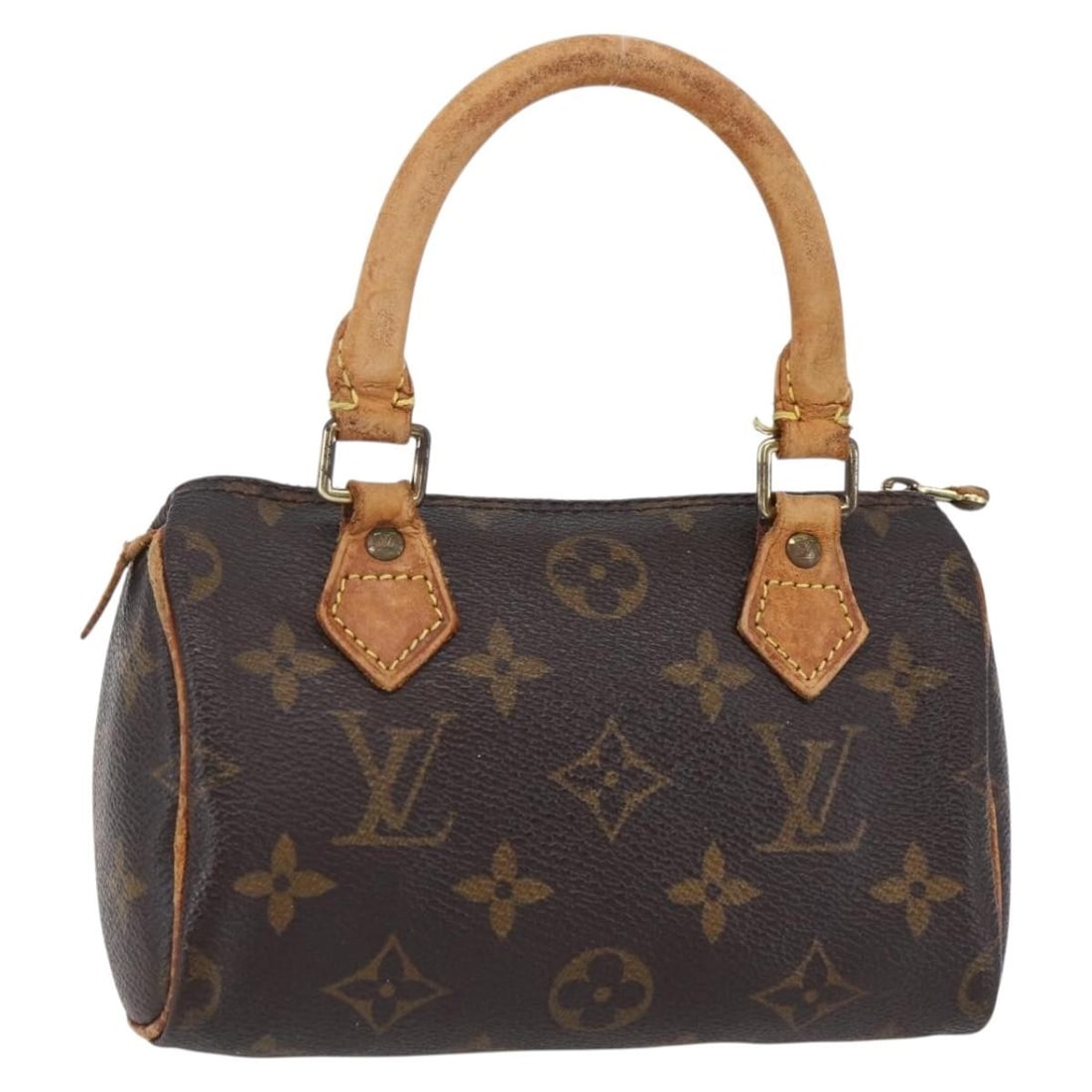Louis Vuitton Mini Speedy Monogram Canvas Handbag M41534 France (1 of 18)
