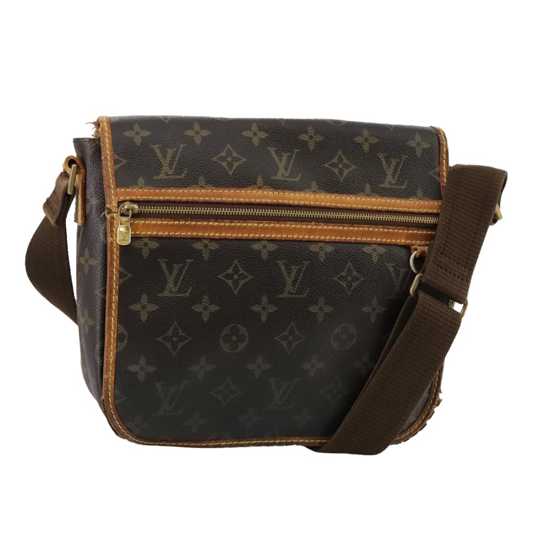 Louis Vuitton Monogram Bosphore PM Shoulder Bag M40106 Authentic: Louis Vuitton Monogram Bosphore PM Shoulder Bag M40106 Authentic Discover the iconic LOUIS VUITTON Monogram Messenger Bosphore PM Shoulder Bag, a stylish accessory crafted from durable Monogram Canvas