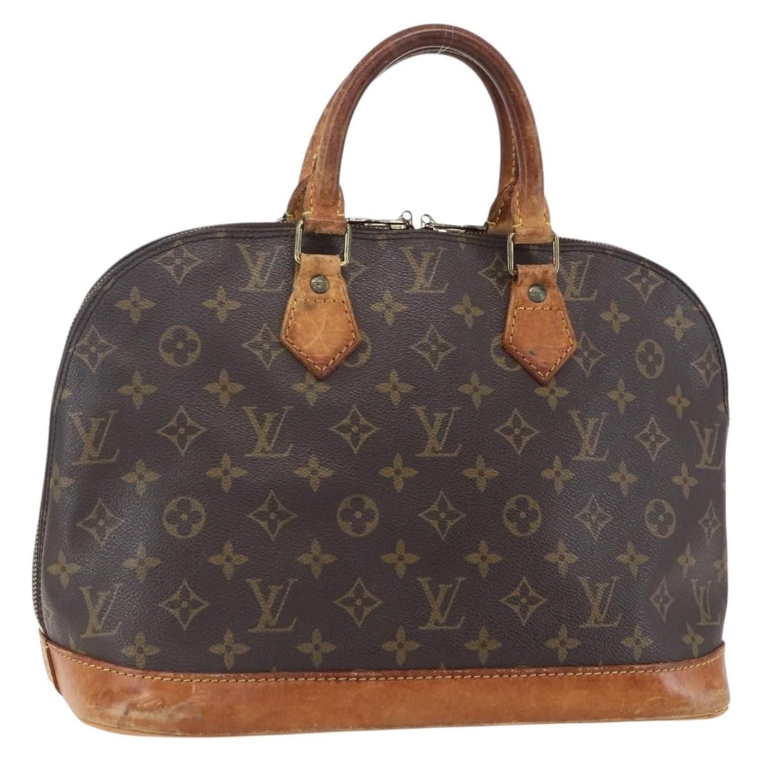 LOUIS VUITTON Monogram Alma Hand Bag M51130 France Auth (1 of 18)