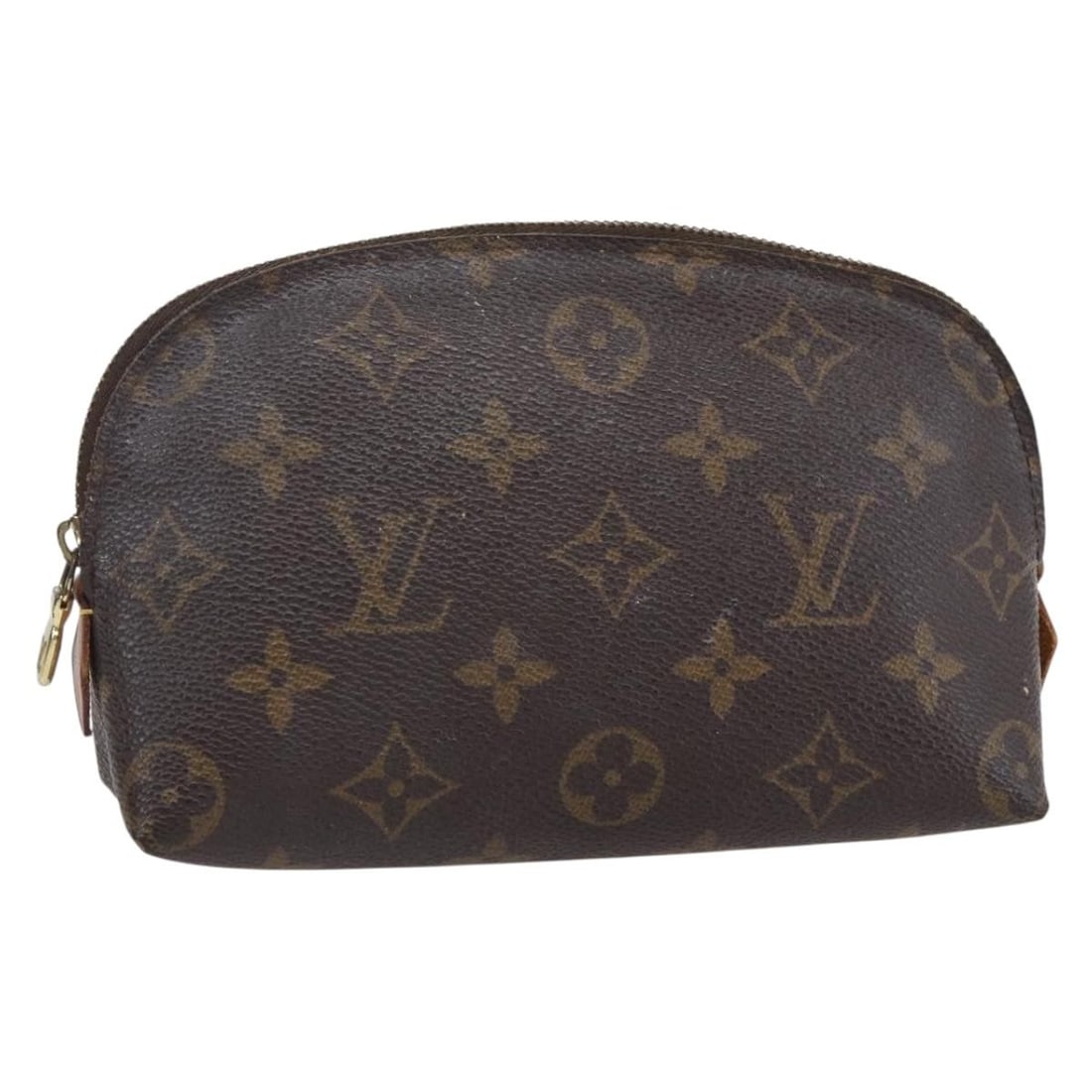 LOUIS VUITTON Monogram Pochette Cosmetic PM Pouch M43998 Auth Spain (1 of 18)