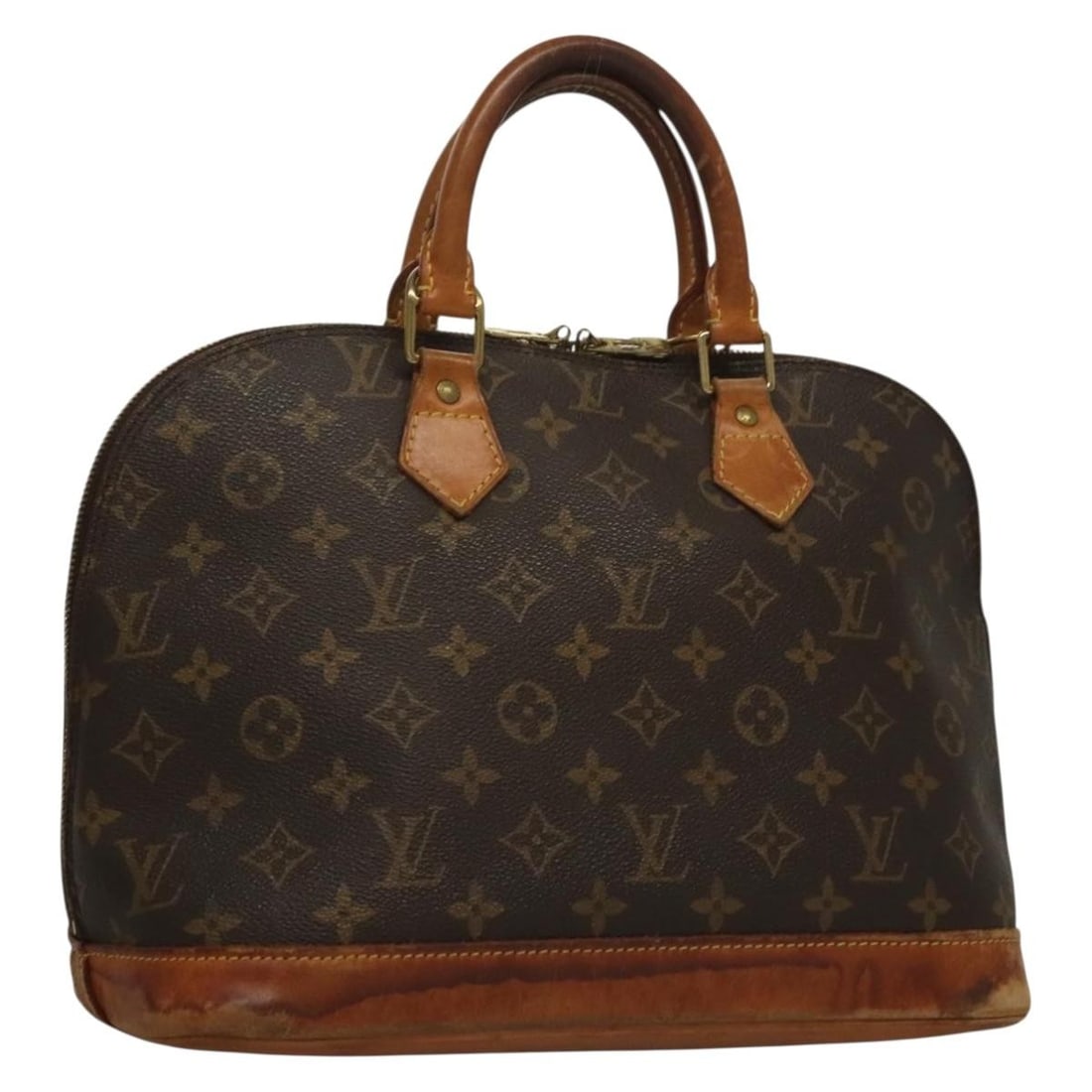 Louis Vuitton Monogram Alma Hand Bag M51130 Made in France: Louis Vuitton Monogram Alma Hand Bag M51130 Made in France This classic LOUIS VUITTON Monogram Alma Hand Bag (Product No. M51130) is a timeless piece crafted from durable Monogram Canvas. The exterior