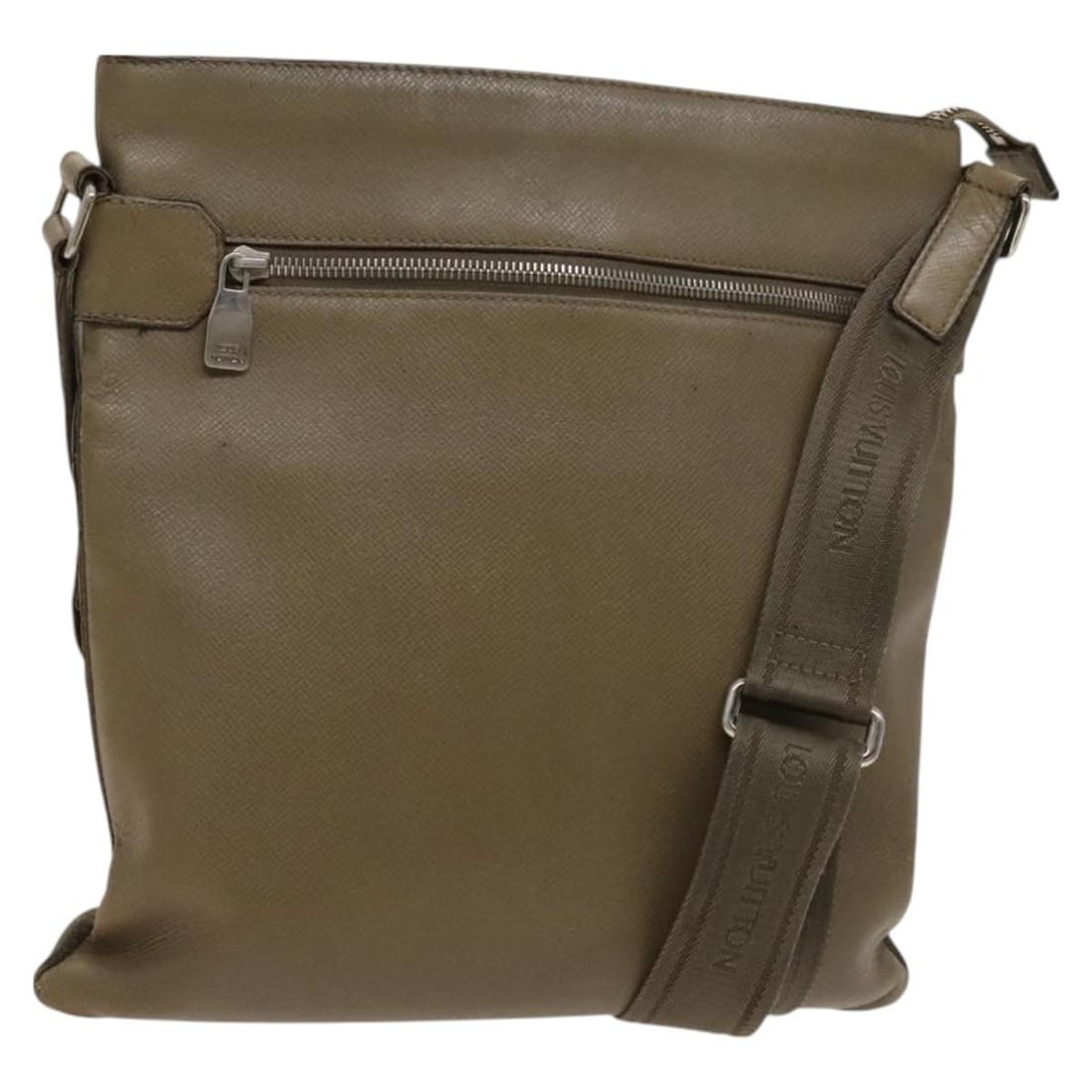 LOUIS VUITTON Taiga Sasha Shoulder Bag M32628 Porer Leather Auth (1 of 18)