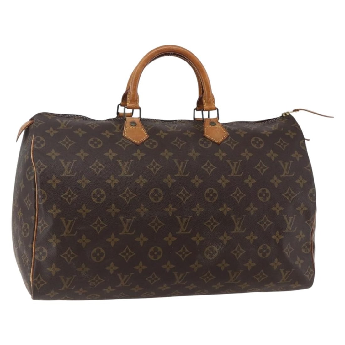 LOUIS VUITTON Monogram Speedy 40 Hand Bag M41522 Auth France (1 of 18)