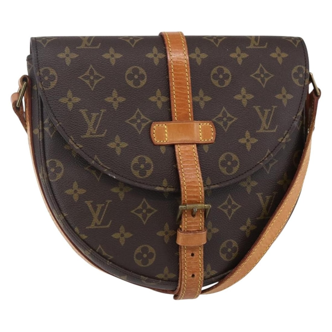 LOUIS VUITTON Monogram Chantilly GM Shoulder Bag M51232 Auth: LOUIS VUITTON Monogram Chantilly GM Shoulder Bag M51232 Auth Introducing the LOUIS VUITTON Monogram Chantilly GM Shoulder Bag, a classic piece from the renowned French luxury brand. Crafted from durab