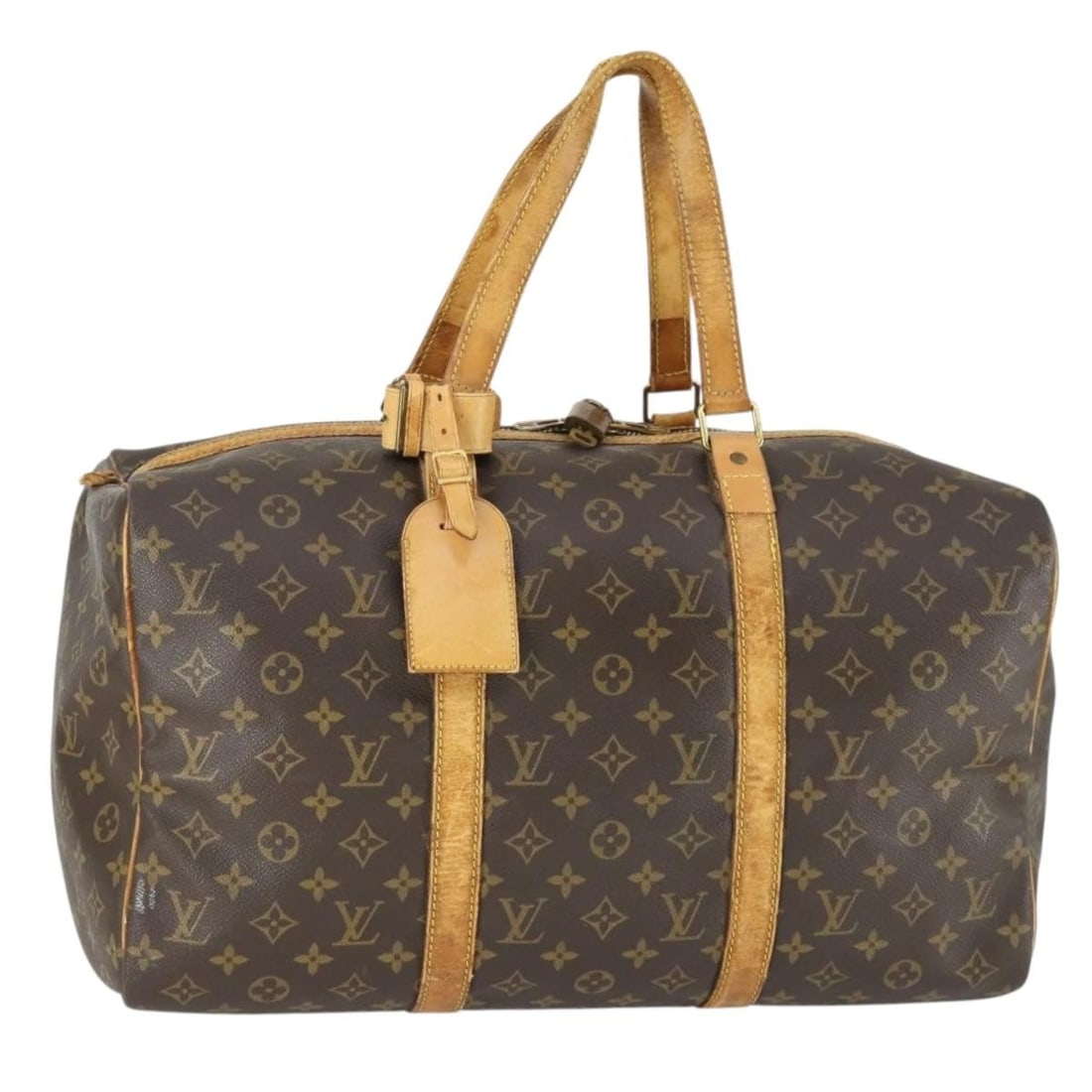 Louis Vuitton Sac Souple 45 Monogram Canvas Boston Bag M41624 (1 of 18)