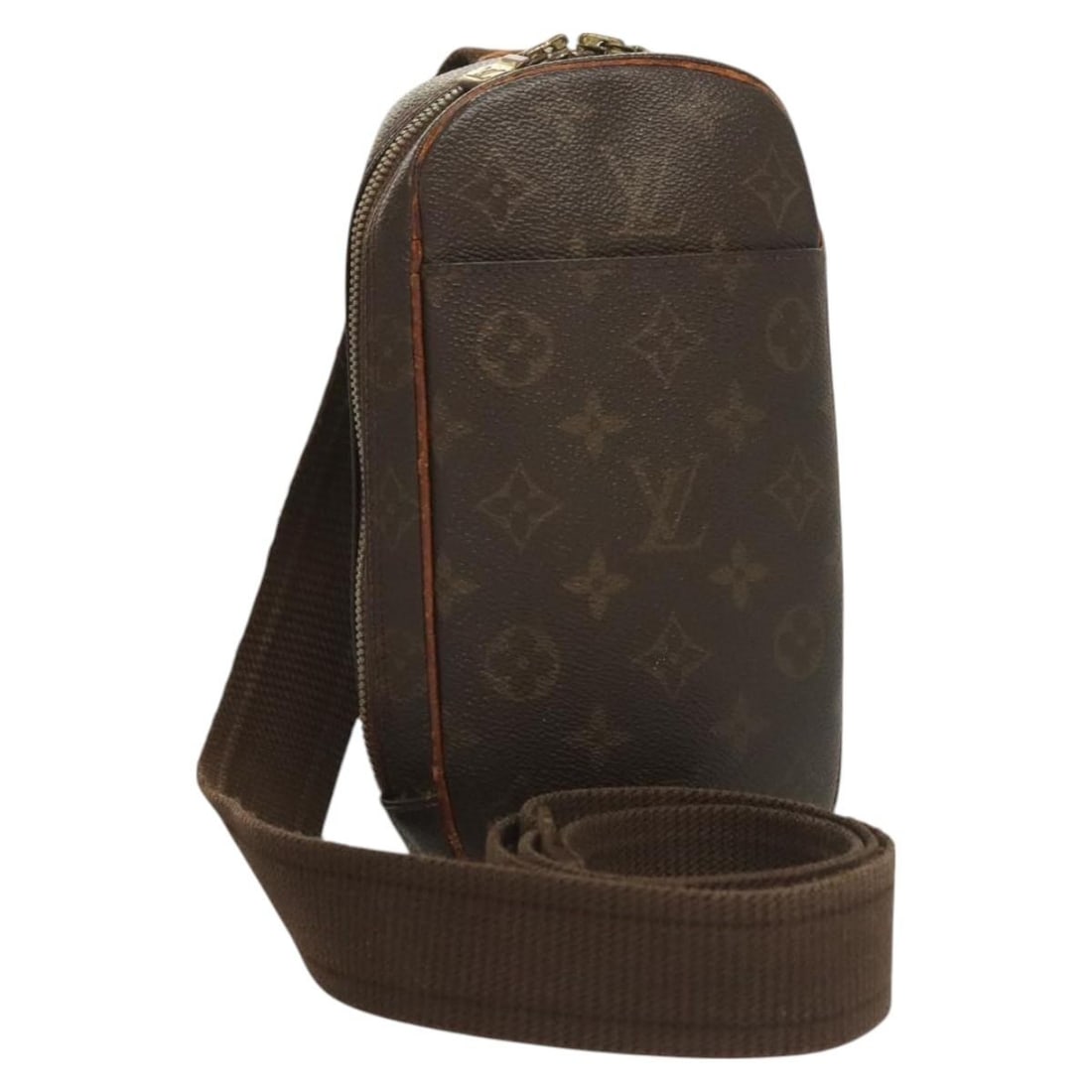 LOUIS VUITTON Monogram Pochette Gange Shoulder Bag M51870 Spain Auth: LOUIS VUITTON Monogram Pochette Gange Shoulder Bag M51870 Spain Auth This authentic LOUIS VUITTON Monogram Pochette Gange Shoulder Bag is crafted from durable Monogram Canvas, showcasing the iconic Lo
