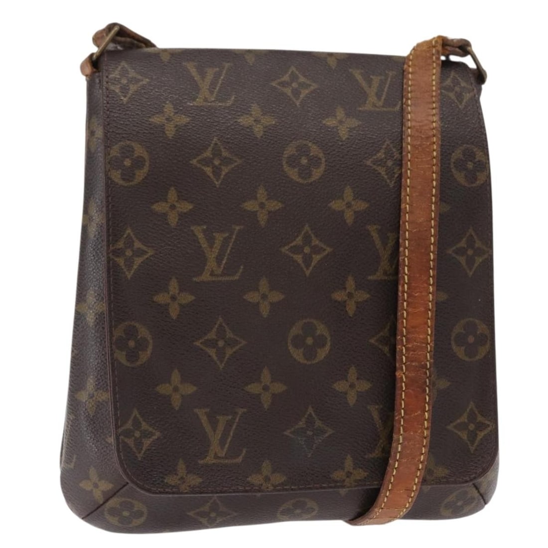LOUIS VUITTON Monogram Musette Salsa Shoulder Bag M51387 Auth France: LOUIS VUITTON Monogram Musette Salsa Shoulder Bag M51387 Auth France This LOUIS VUITTON Monogram Musette Salsa Long Shoulder Bag (M51387) showcases the iconic monogram canvas, a signature design that
