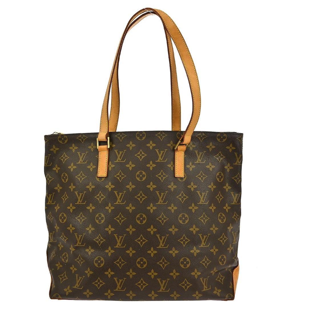 Louis Vuitton Cabas Mezzo Monogram Brown Canvas Vintage Tote Bag M51151: Louis Vuitton Cabas Mezzo Monogram Brown Canvas Vintage Tote Bag M51151 The Louis Vuitton Cabas Mezzo Hand Tote Bag is a stylish and practical accessory perfect for everyday use. This vintage tote fea