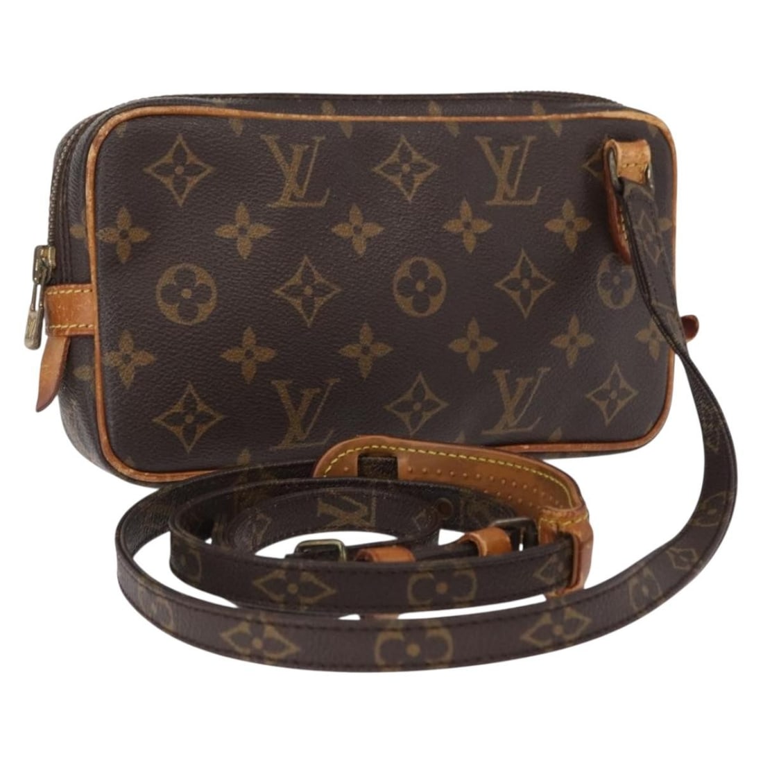 Louis Vuitton Monogram Canvas Marly Bandouliere M51828 Shoulder Bag: Louis Vuitton Monogram Canvas Marly Bandouliere M51828 Shoulder Bag This LOUIS VUITTON Monogram Marly Bandouliere Shoulder Bag features the iconic monogram canvas and a practical adjustable shoulder s