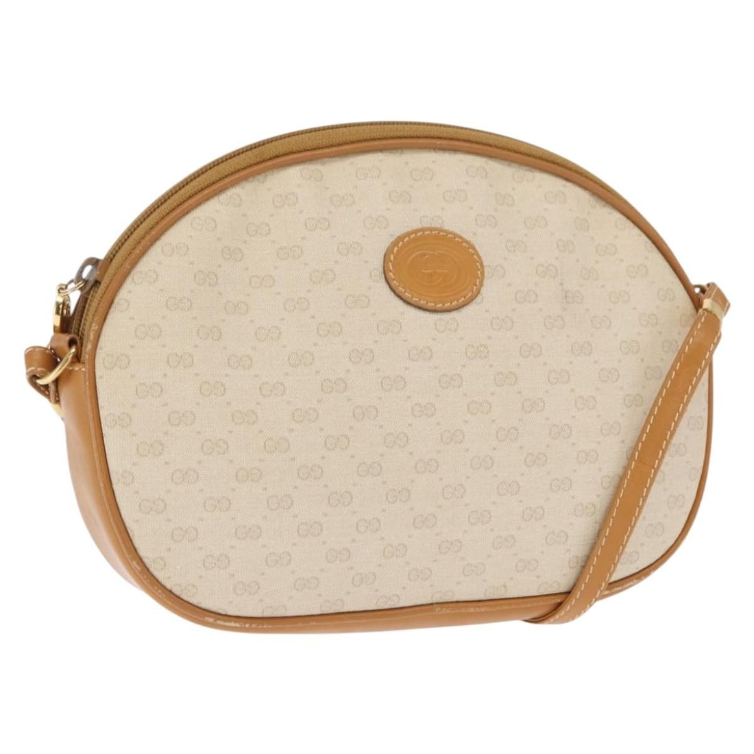 Gucci Micro GG Ivory and Gold PVC Leather Shoulder Bag 007 89 0094: Gucci Micro GG Ivory and Gold PVC Leather Shoulder Bag 007 89 0094 This GUCCI Micro GG Supreme shoulder bag features an ivory and gold color scheme with PVC leather and micro GG canvas construction. D
