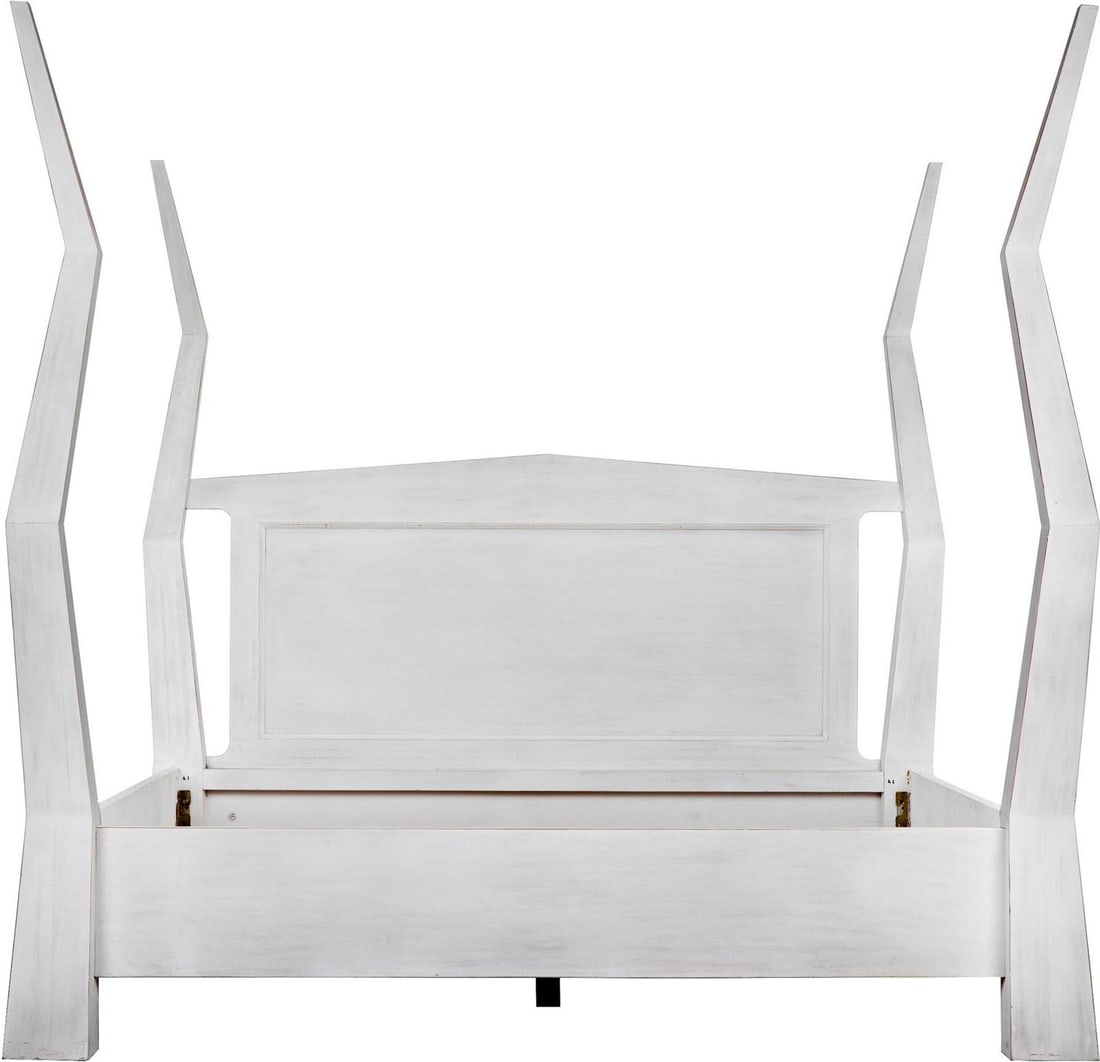 Noir Regal Mahogany Sideboard White Wash Swedish Gustavian Style (1 of 9)