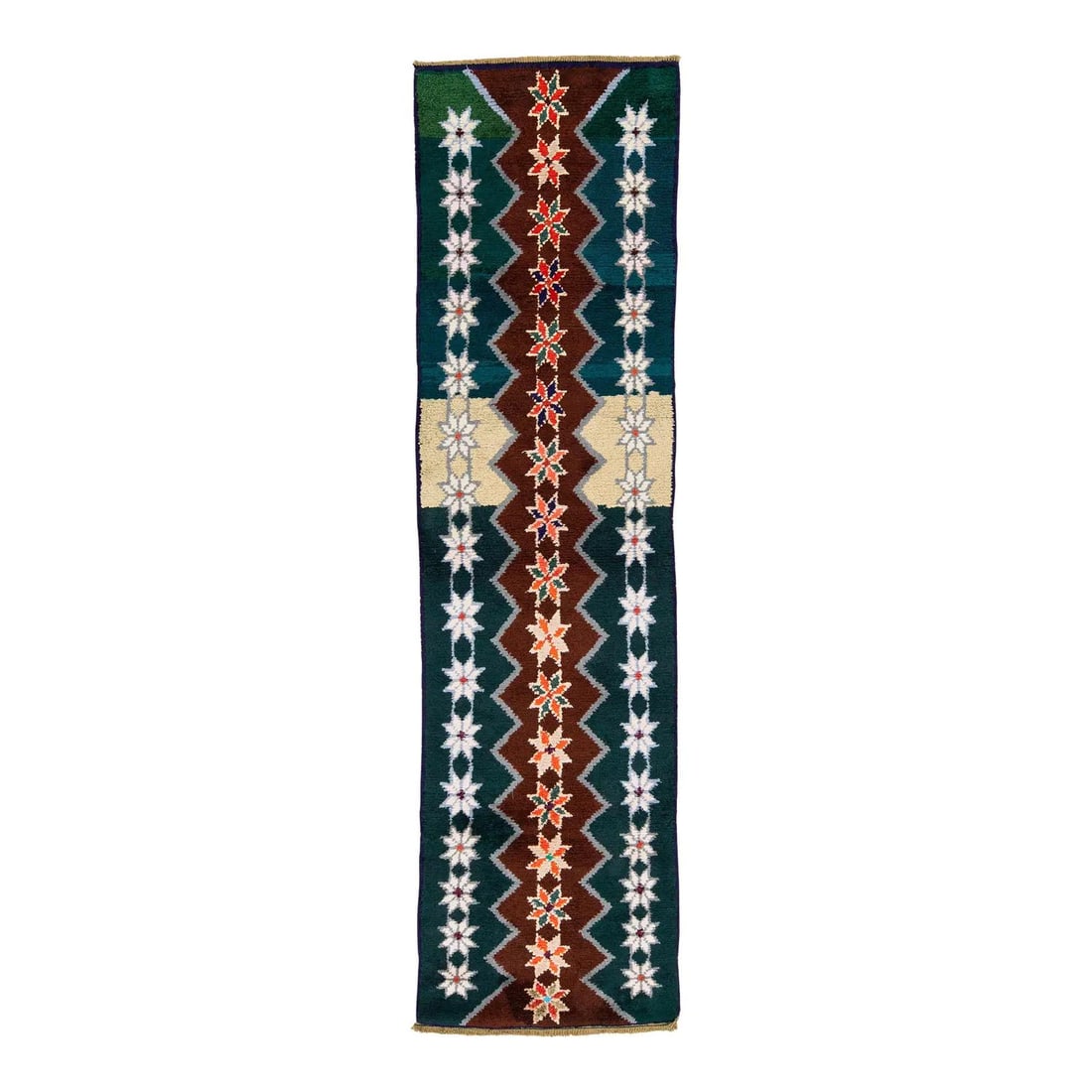 2'8" x 9'10" Anatolian Wool Runner with Geometric Motifs (1 of 10)