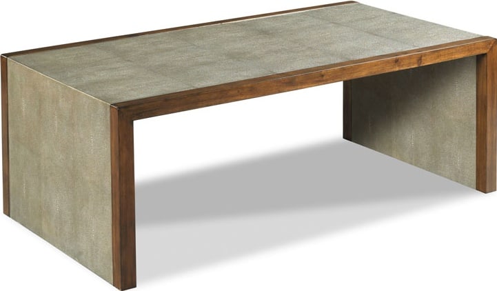 Woodbridge Savoye Rectangle Cocktail Table Lisse 19H 50W 26D: Woodbridge Savoye Rectangle Cocktail Table Lisse 19H 50W 26D Introducing the Modern Woodbridge Cocktail Table from the Savoye collection, a perfect blend of contemporary style and functionality. This