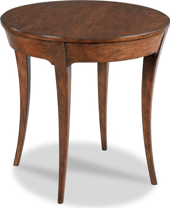 Woodbridge Valance 18th C Circular Lamp Table Bordeaux Finish (1 of 3)