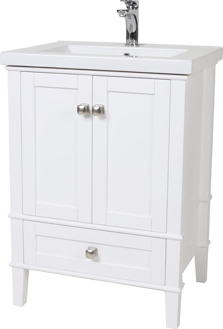 Elegant Lighting Danville Bathroom Vanity with Integrated Oval Sink (1 of 1)