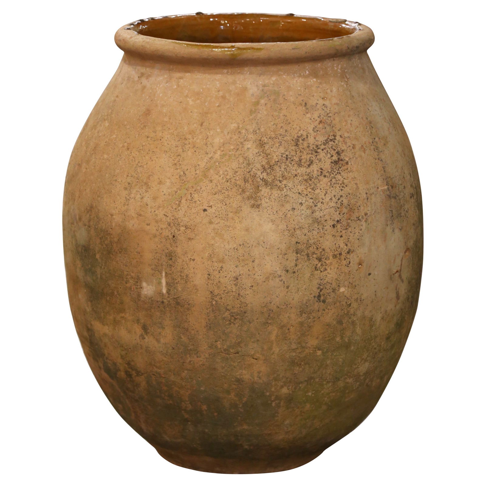 Antique 19th Century French Biot Terracotta Olive Oil Jar (1 of 7)