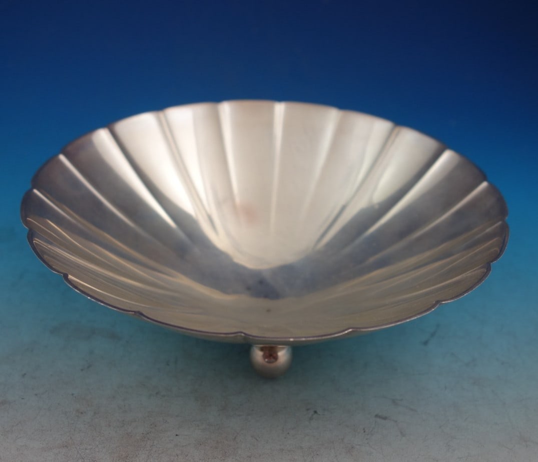 Sterling Silver Scalloped Candy Dish Faneuil Pattern by Tiffany (1 of 4)